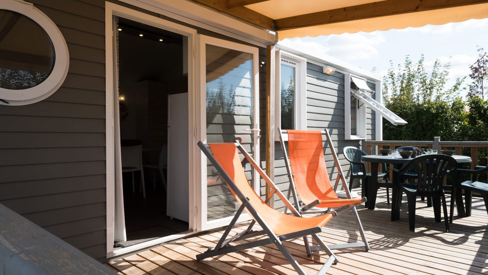 terasse mobile home
